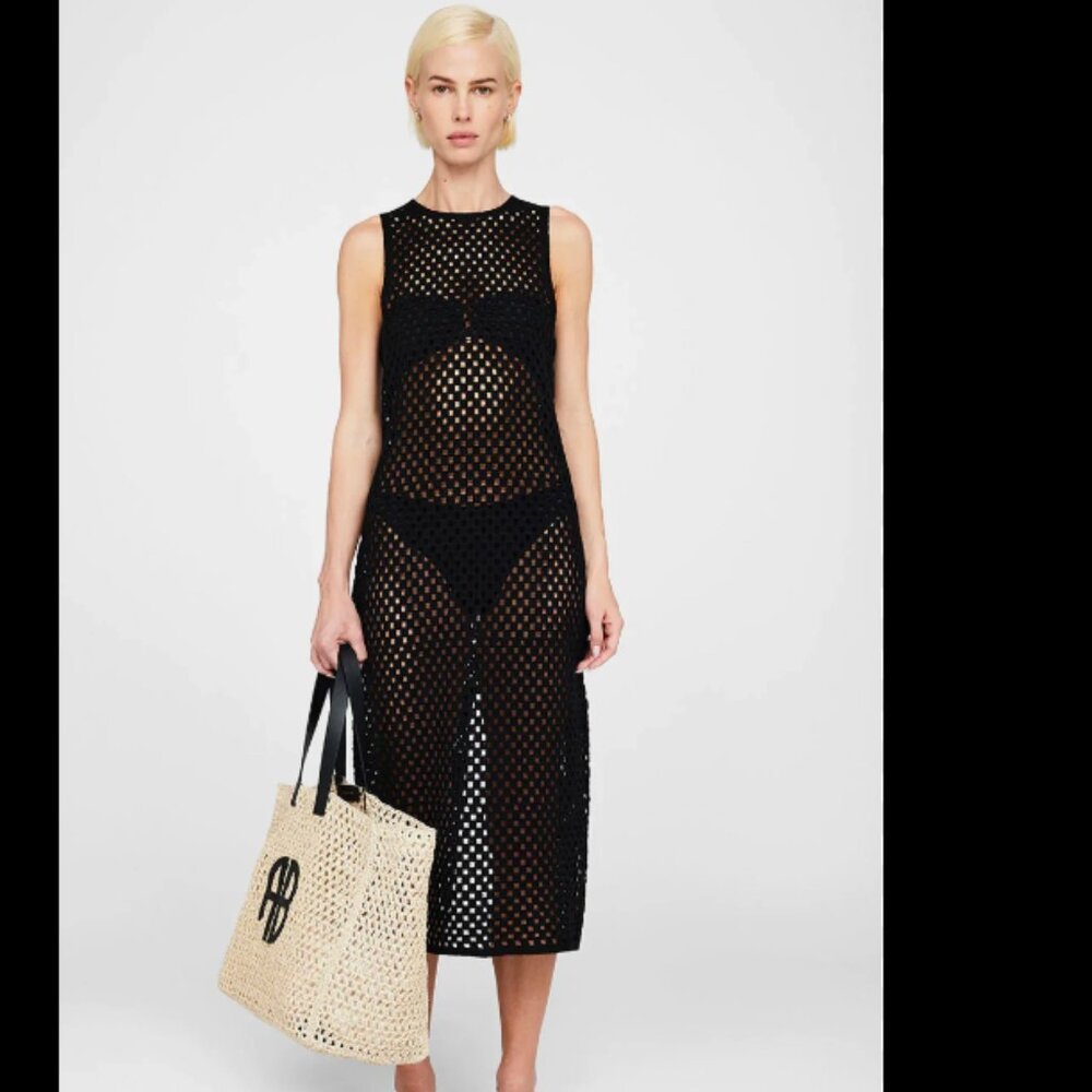 Anine Bing Veronica Dress in Black